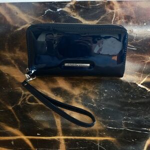 BCBGeneration Blue Wallet With Strap